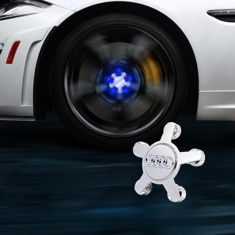 Suitable For Audi Magnetic Suspension Hub Caps & LED Suspension Luminous Wheel Hub Lights - Greetlamp