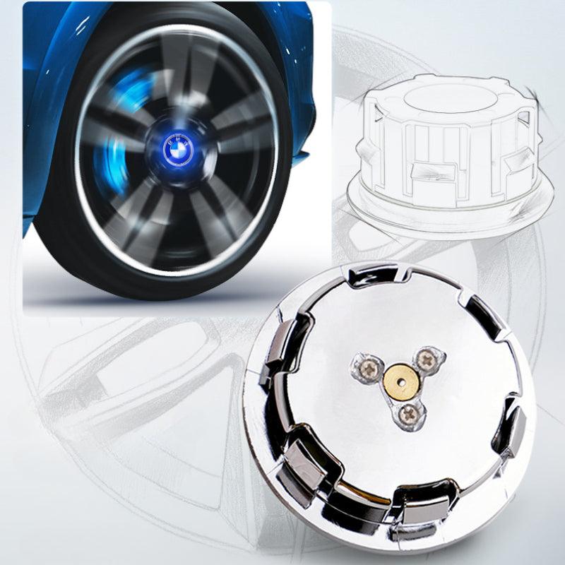 Suitable For BMW Magnetic Suspension Hub Caps & LED Suspension Luminous Wheel Hub Lights - Greetlamp