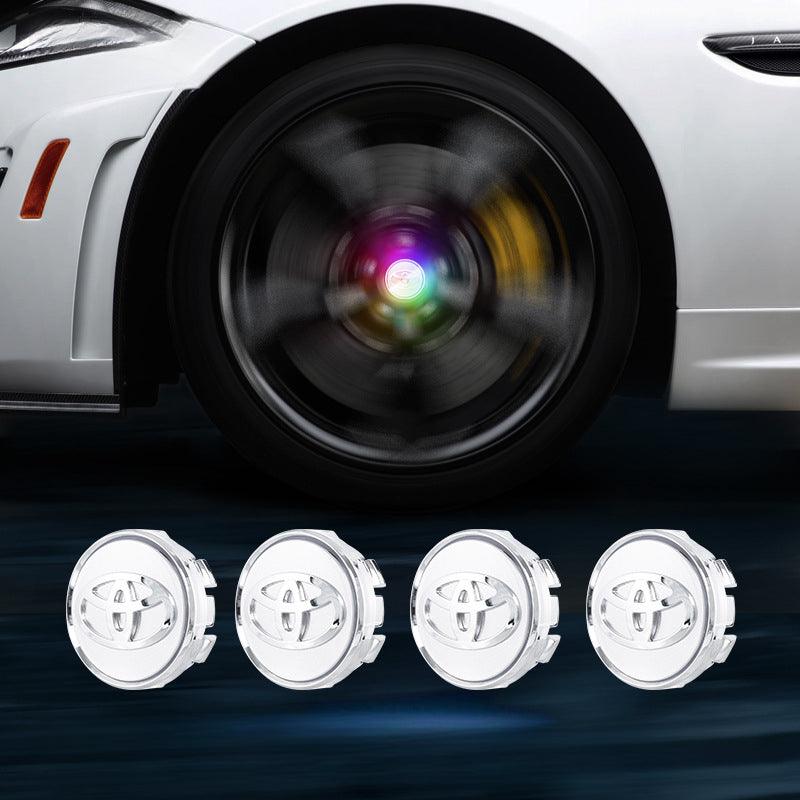Suitable For Toyota & Crown Magnetic Suspension Hub Caps & LED Suspension Luminous Wheel Hub Lights - Greetlamp