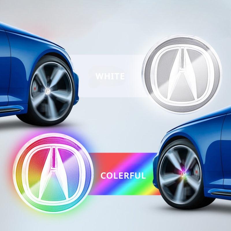 Suitable For Acura Magnetic Suspension Hub Caps & LED Suspension Luminous Wheel Hub Lights - Greetlamp