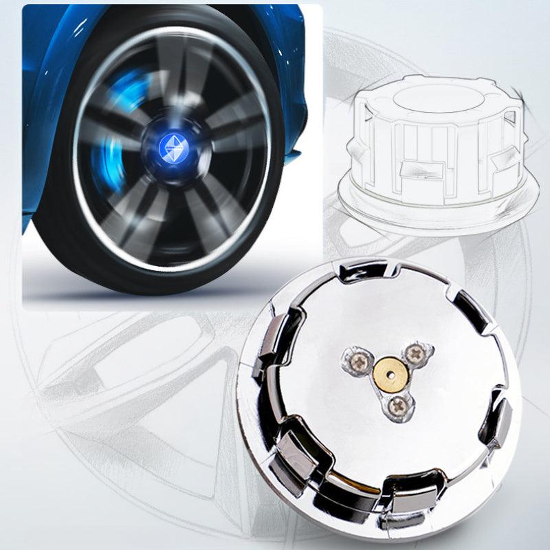 Suitable For Borgward Magnetic Suspension Hub Caps & LED Suspension Luminous Wheel Hub Lights - Greetlamp