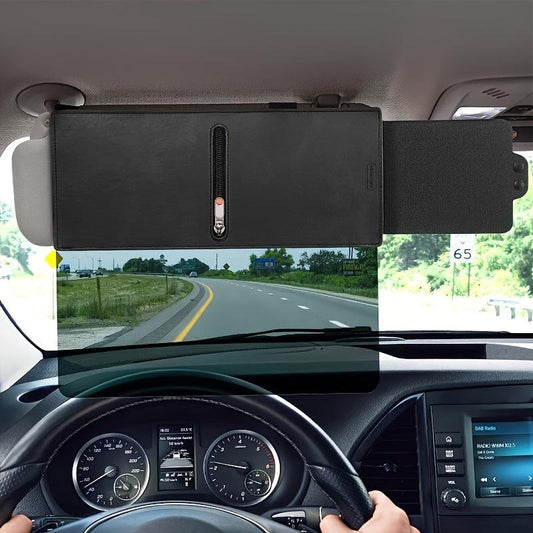 Car Sun Visor | Advanced UV400 Car Visor Extension | With PC Lens and Side Visor - Greetlamp