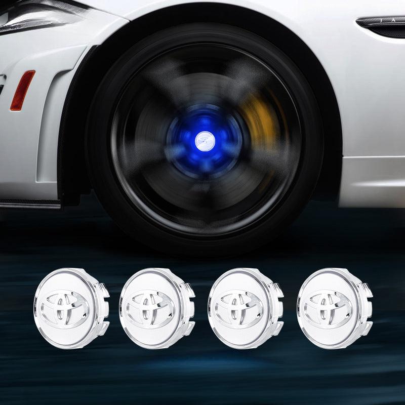 Suitable For Toyota & Crown Magnetic Suspension Hub Caps & LED Suspension Luminous Wheel Hub Lights - Greetlamp