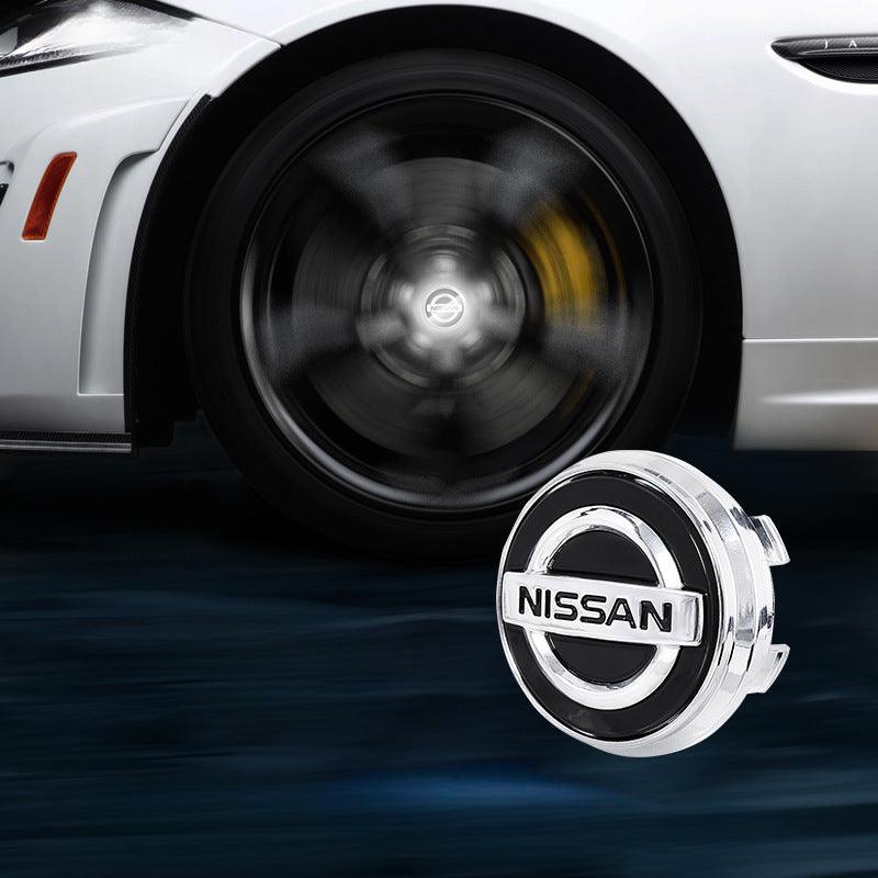 Suitable For Nissan Magnetic Suspension Hub Caps & LED Suspension Luminous Wheel Hub Lights - Greetlamp