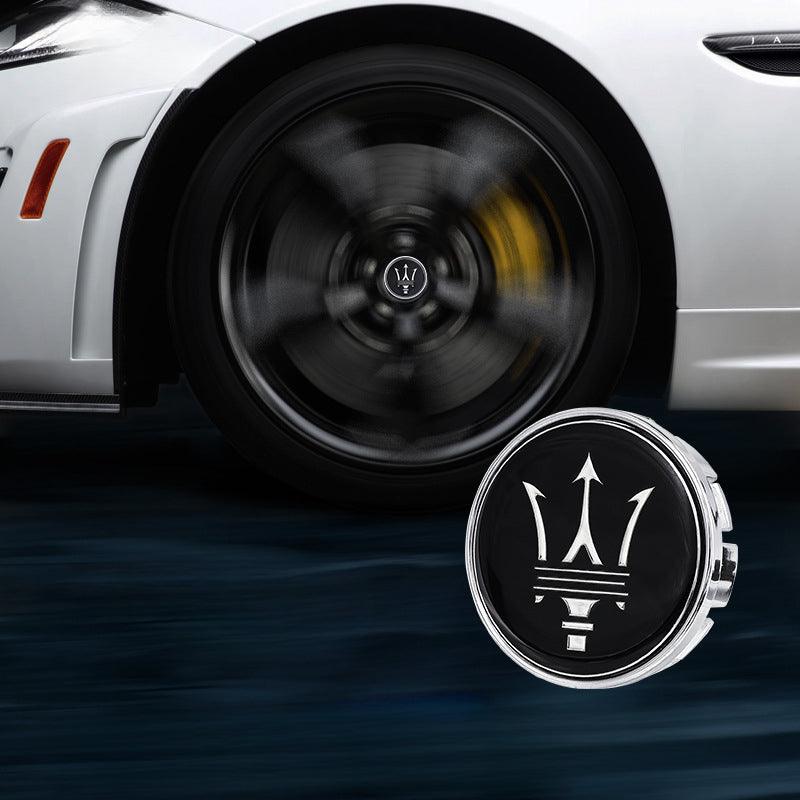 Suitable For Maserati Magnetic Suspension Hub Caps & LED Suspension Luminous Wheel Hub Lights - Greetlamp