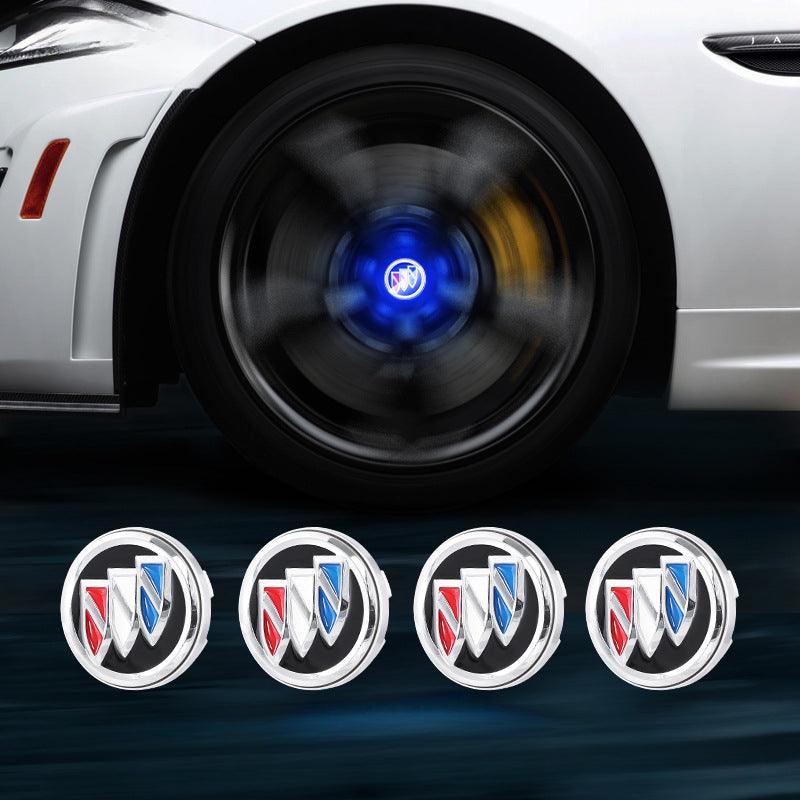 Suitable For Buick Magnetic Suspension Hub Caps & LED Suspension Luminous Wheel Hub Lights - Greetlamp