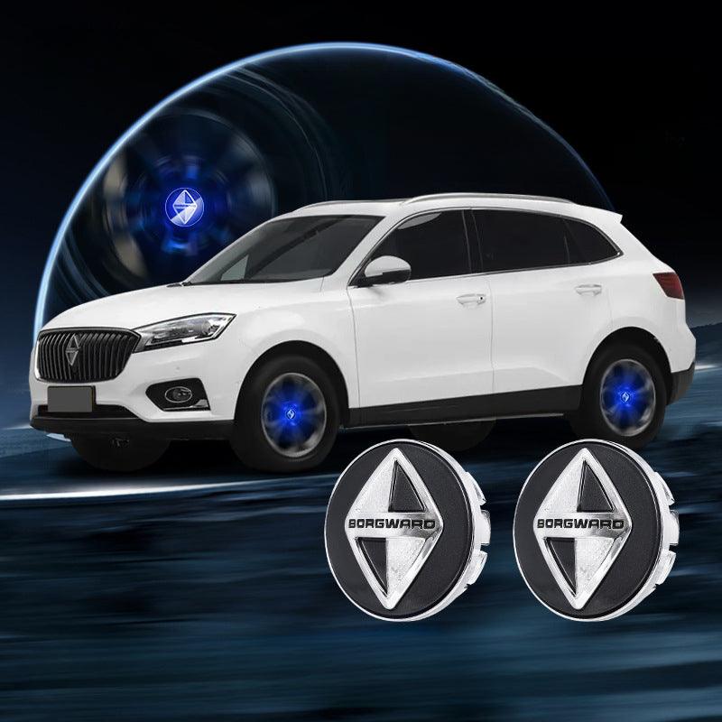 Suitable For Borgward Magnetic Suspension Hub Caps & LED Suspension Luminous Wheel Hub Lights - Greetlamp