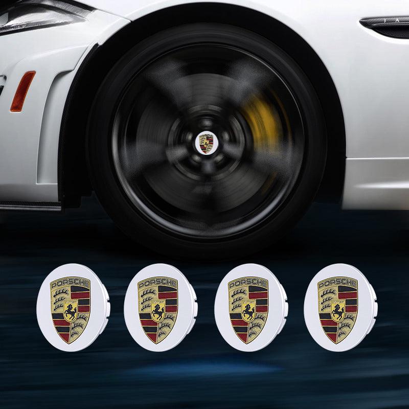 Suitable For Porsche Magnetic Suspension Hub Caps & LED Suspension Luminous Wheel Hub Lights - Greetlamp