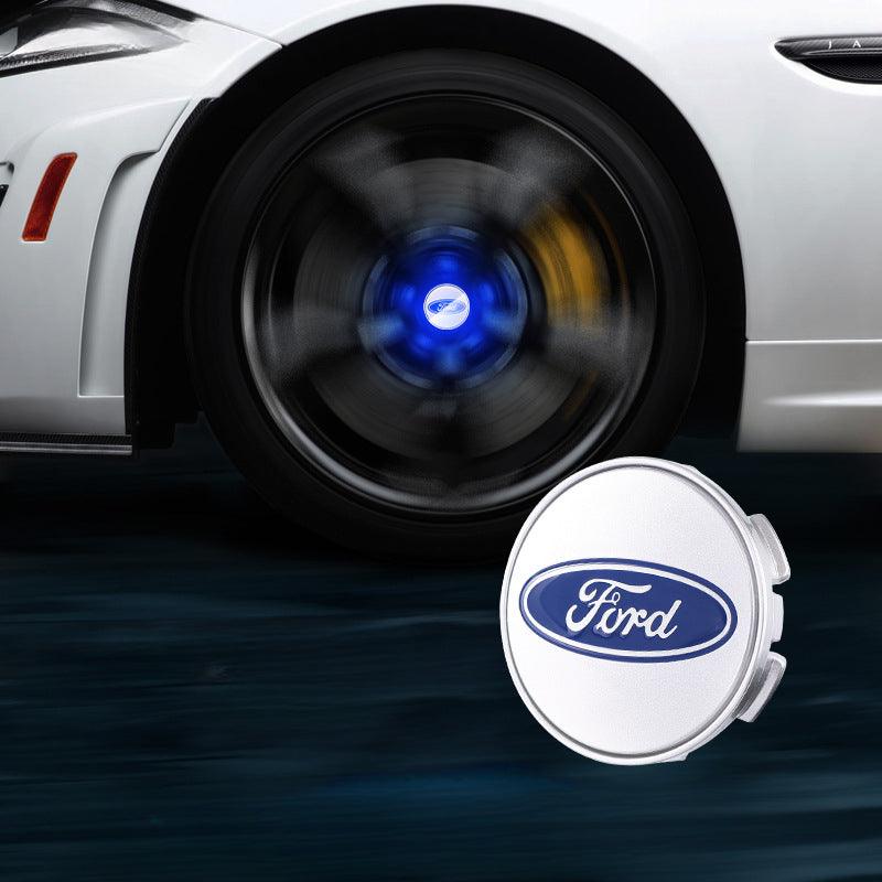 Suitable For Ford Magnetic Suspension Hub Caps & LED Suspension Luminous Wheel Hub Lights - Greetlamp