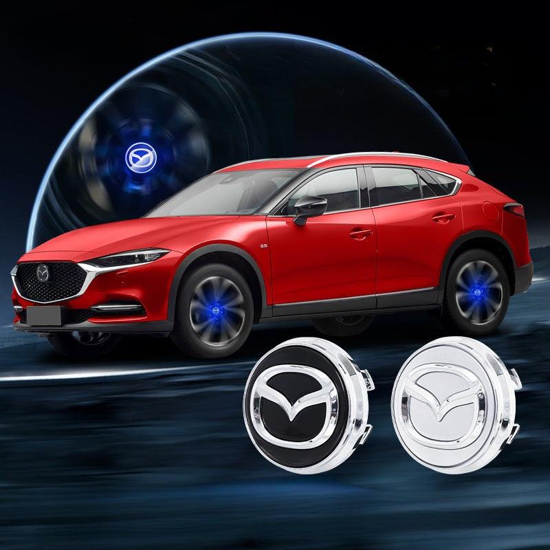 Suitable For Mazda Magnetic Suspension Hub Caps & LED Suspension Luminous Wheel Hub Lights - Greetlamp