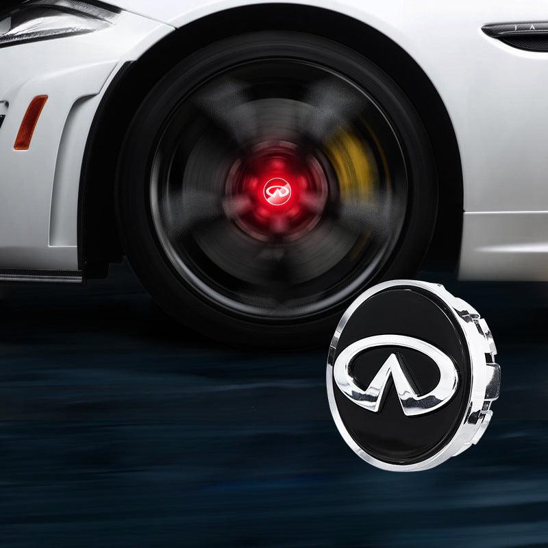 Suitable For Infiniti Magnetic Suspension Hub Caps & LED Suspension Luminous Wheel Hub Lights - Greetlamp