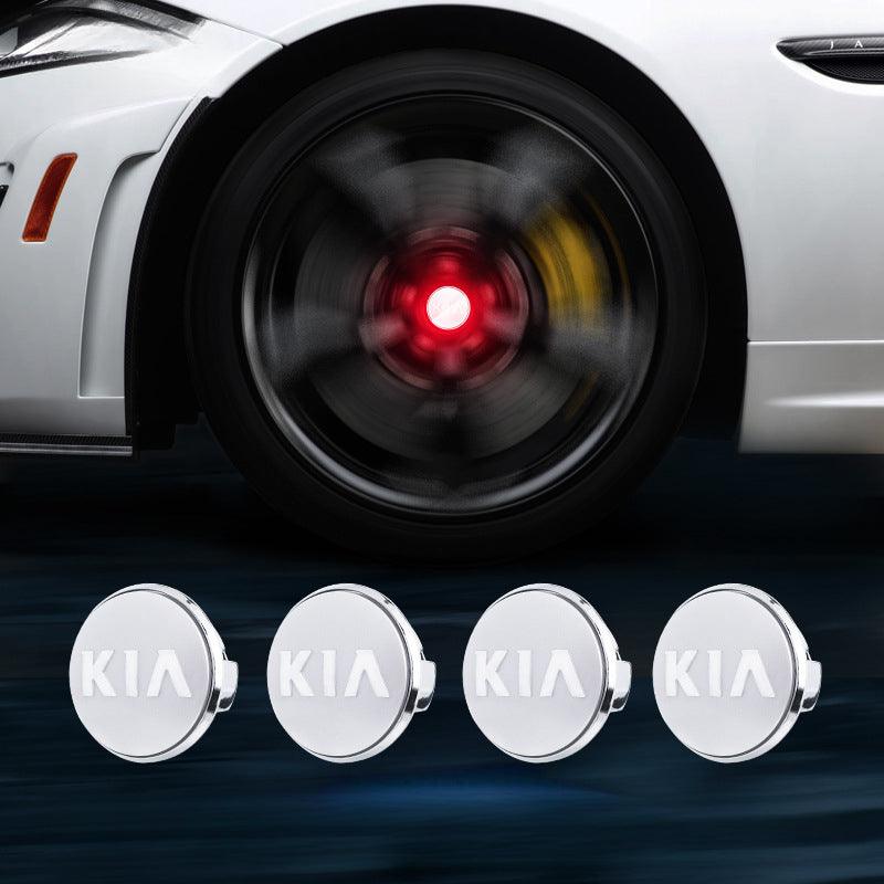 Suitable For KIA Magnetic Suspension Hub Caps & LED Suspension Luminous Wheel Hub Lights - Greetlamp
