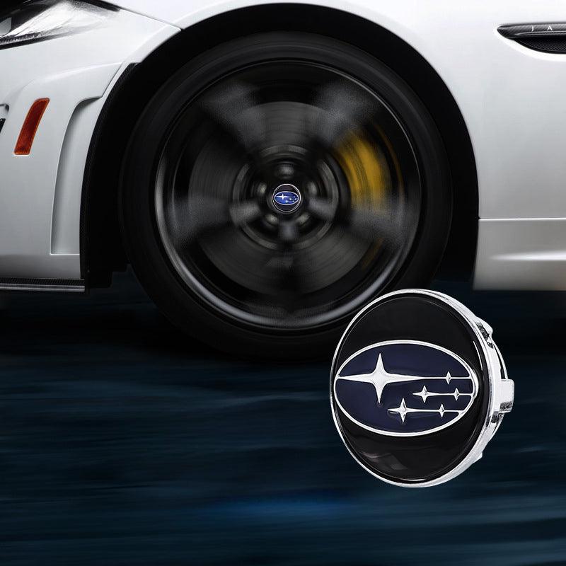 Suitable For Subaru Magnetic Suspension Hub Caps & LED Suspension Luminous Wheel Hub Lights - Greetlamp