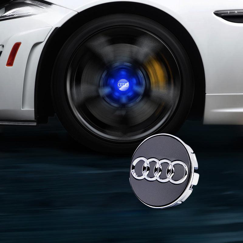 Suitable For Audi Magnetic Suspension Hub Caps & LED Suspension Luminous Wheel Hub Lights - Greetlamp