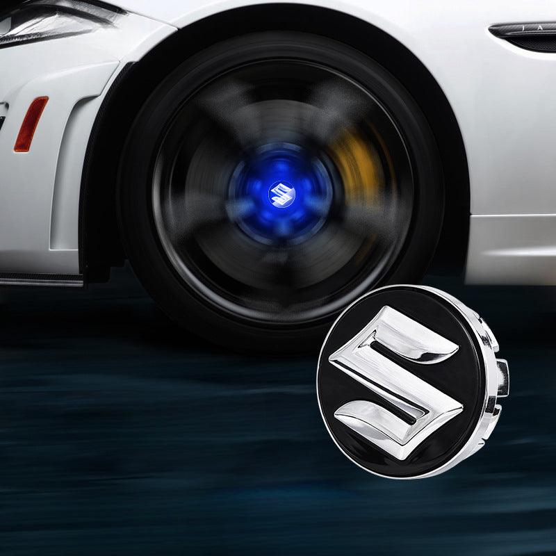 Suitable For Suzuki Magnetic Suspension Hub Caps & LED Suspension Luminous Wheel Hub Lights - Greetlamp