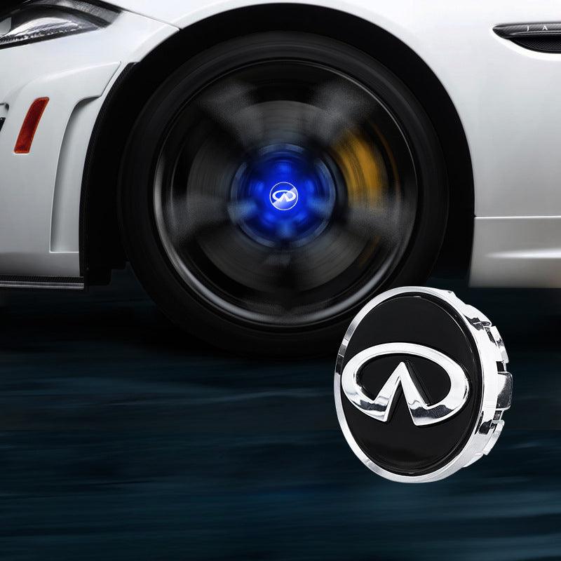 Suitable For Infiniti Magnetic Suspension Hub Caps & LED Suspension Luminous Wheel Hub Lights - Greetlamp