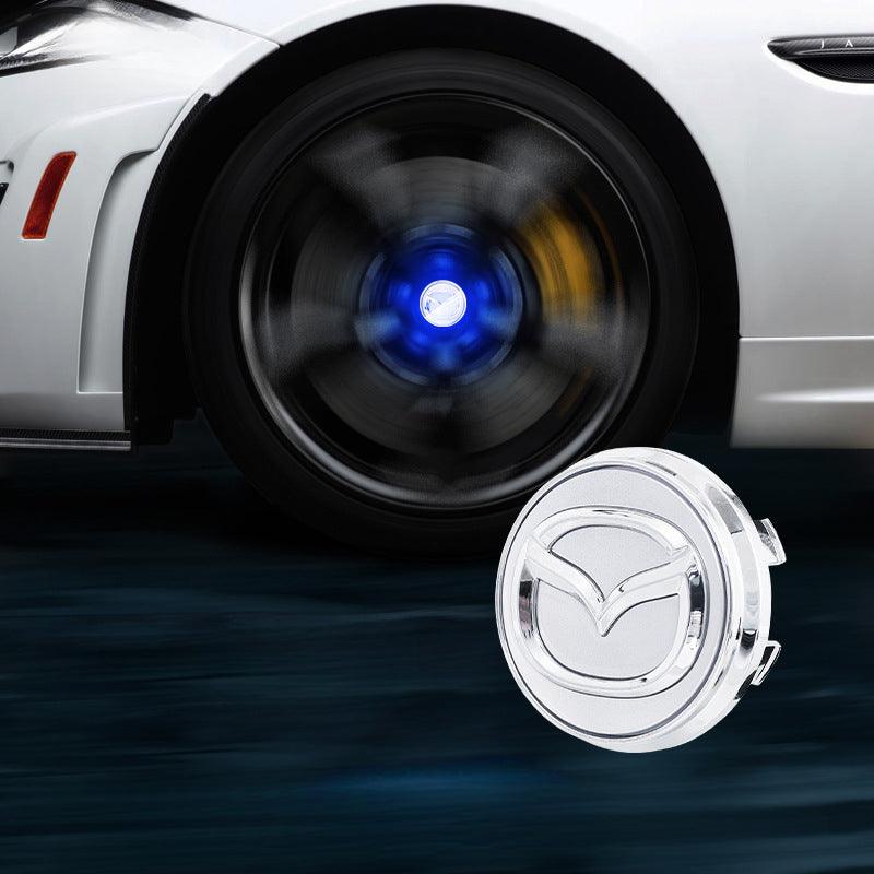 Suitable For Mazda Magnetic Suspension Hub Caps & LED Suspension Luminous Wheel Hub Lights - Greetlamp