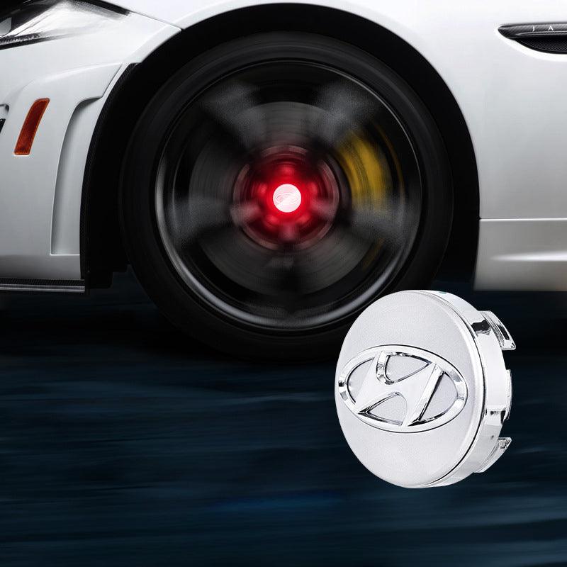 Suitable For Hyundai Magnetic Suspension Hub Caps & LED Suspension Luminous Wheel Hub Lights - Greetlamp
