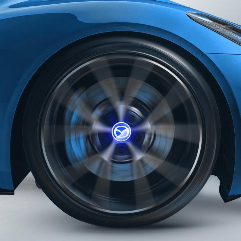 Suitable For Mazda Magnetic Suspension Hub Caps & LED Suspension Luminous Wheel Hub Lights - Greetlamp