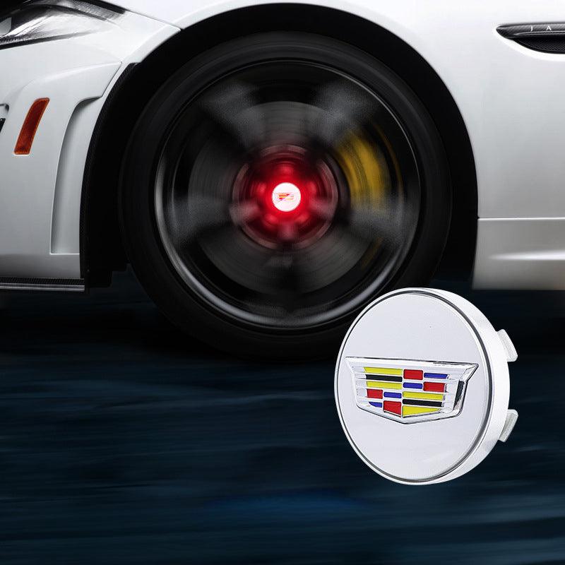 Suitable For Cadillac Magnetic Suspension Hub Caps & LED Suspension Luminous Wheel Hub Lights - Greetlamp