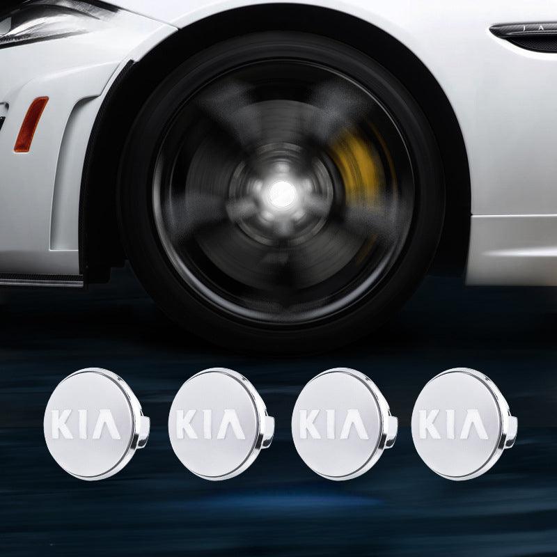 Suitable For KIA Magnetic Suspension Hub Caps & LED Suspension Luminous Wheel Hub Lights - Greetlamp