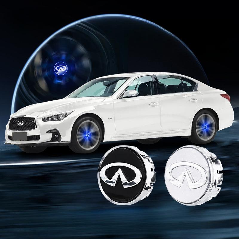 Suitable For Infiniti Magnetic Suspension Hub Caps & LED Suspension Luminous Wheel Hub Lights - Greetlamp