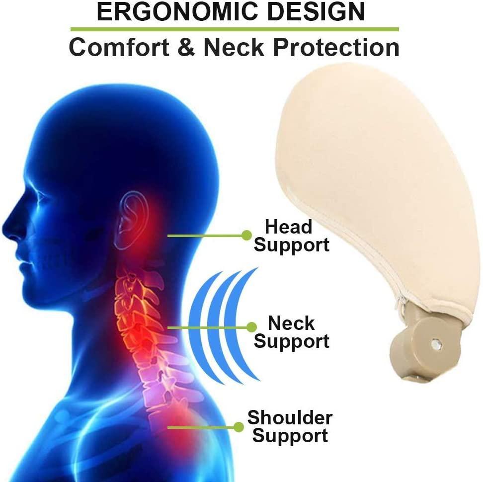Universal Memory Foam Safety Headrest For Car Seats - Greetlamp