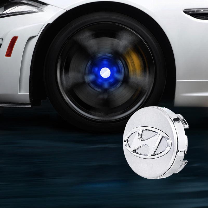 Suitable For Hyundai Magnetic Suspension Hub Caps & LED Suspension Luminous Wheel Hub Lights - Greetlamp