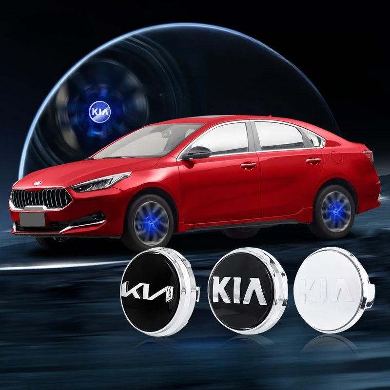 Suitable For KIA Magnetic Suspension Hub Caps & LED Suspension Luminous Wheel Hub Lights - Greetlamp