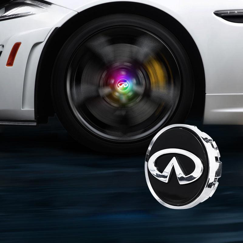 Suitable For Infiniti Magnetic Suspension Hub Caps & LED Suspension Luminous Wheel Hub Lights - Greetlamp