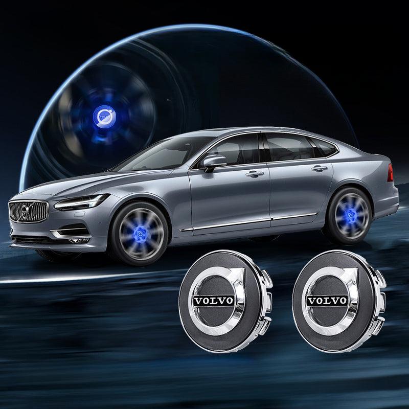 Suitable For Volvo Magnetic Suspension Hub Caps & LED Suspension Luminous Wheel Hub Lights - Greetlamp