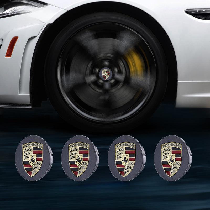 Suitable For Porsche Magnetic Suspension Hub Caps & LED Suspension Luminous Wheel Hub Lights - Greetlamp