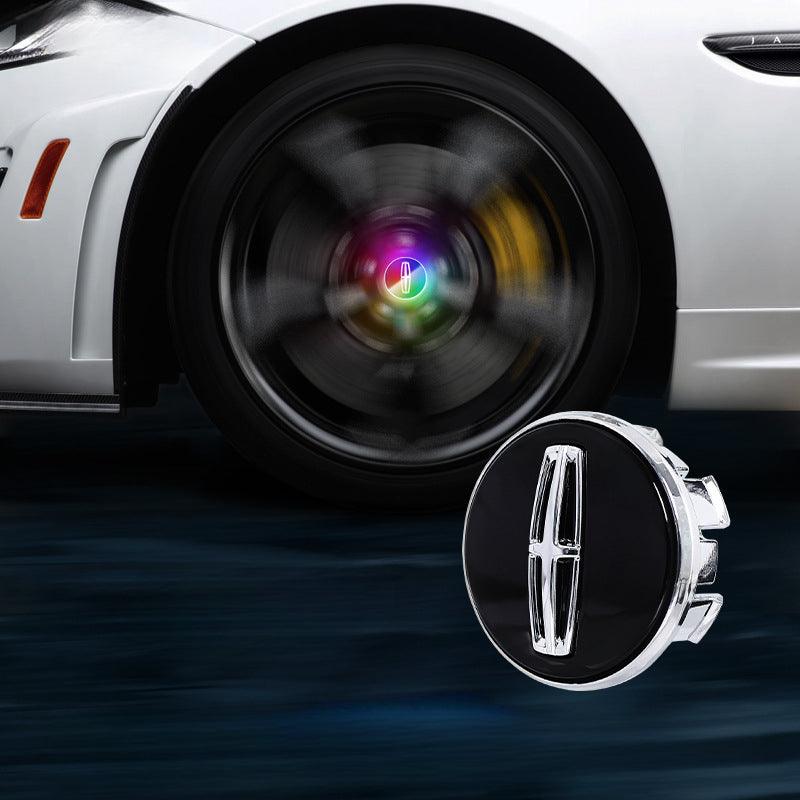 Suitable For Lincoln Magnetic Suspension Hub Caps & LED Suspension Luminous Wheel Hub Lights - Greetlamp