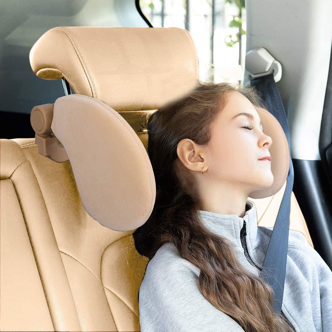 Universal Memory Foam Safety Headrest For Car Seats - Greetlamp