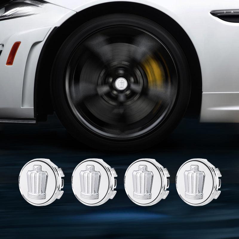 Suitable For Toyota & Crown Magnetic Suspension Hub Caps & LED Suspension Luminous Wheel Hub Lights - Greetlamp