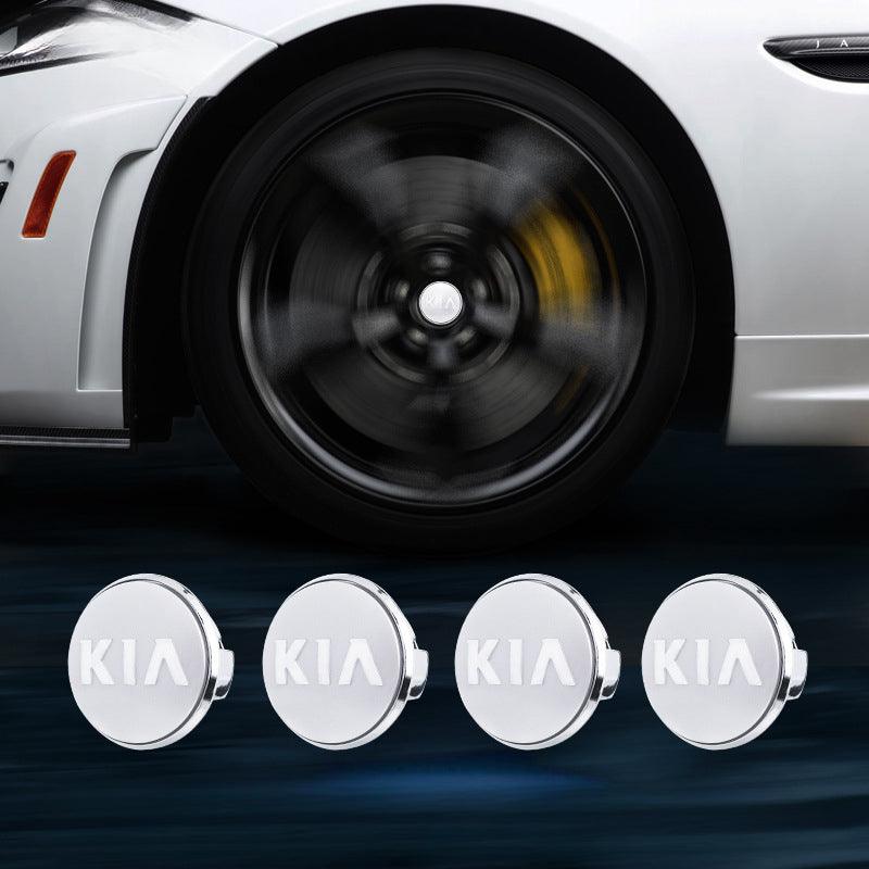 Suitable For KIA Magnetic Suspension Hub Caps & LED Suspension Luminous Wheel Hub Lights - Greetlamp