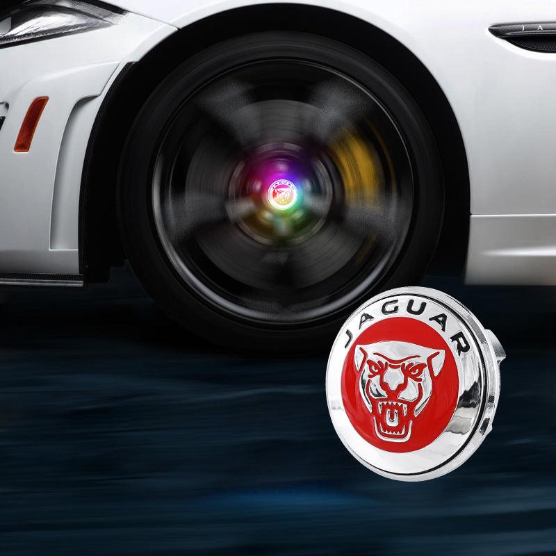 Suitable For Jaguar Magnetic Suspension Hub Caps & LED Suspension Luminous Wheel Hub Lights - Greetlamp