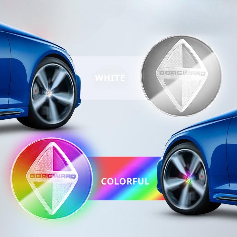 Suitable For Borgward Magnetic Suspension Hub Caps & LED Suspension Luminous Wheel Hub Lights - Greetlamp