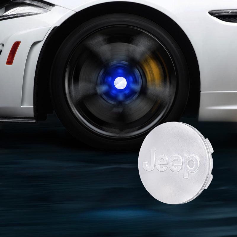 Suitable For Jeep Magnetic Suspension Hub Caps & LED Suspension Luminous Wheel Hub Lights - Greetlamp