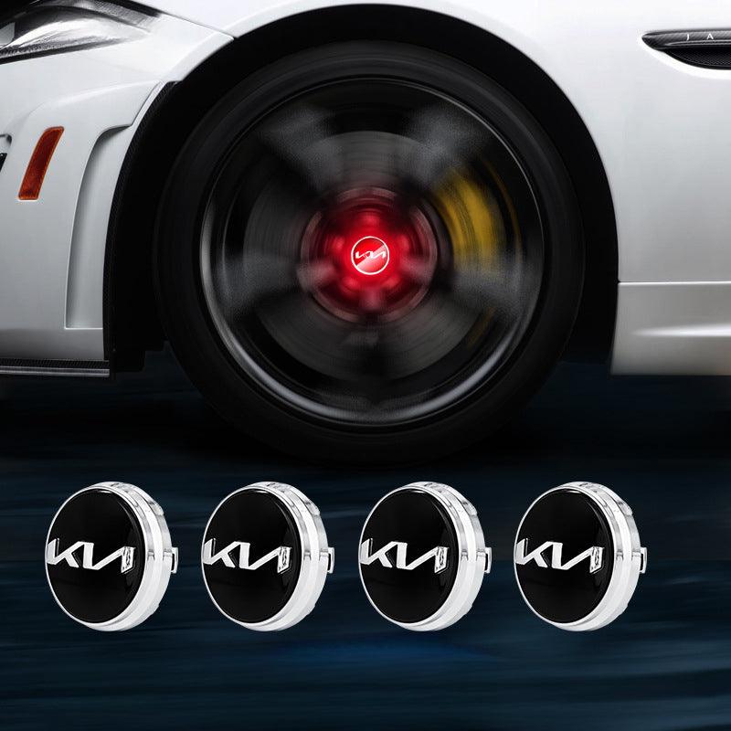 Suitable For KIA Magnetic Suspension Hub Caps & LED Suspension Luminous Wheel Hub Lights - Greetlamp