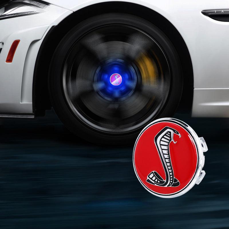 Suitable For Ford Magnetic Suspension Hub Caps & LED Suspension Luminous Wheel Hub Lights - Greetlamp