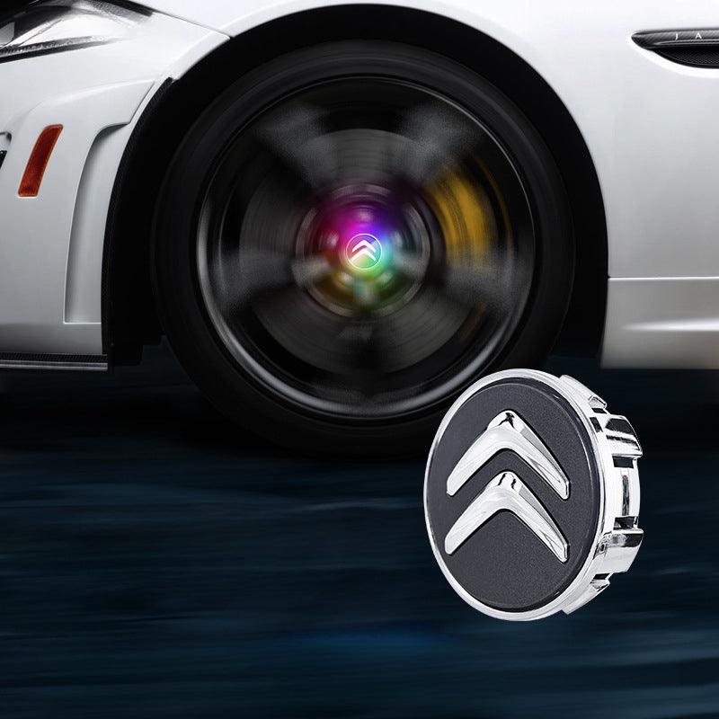 Suitable For Citroën Magnetic Suspension Hub Caps & LED Suspension Luminous Wheel Hub Lights - Greetlamp