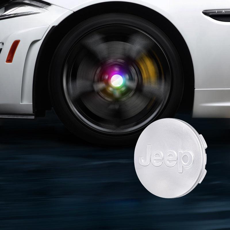 Suitable For Jeep Magnetic Suspension Hub Caps & LED Suspension Luminous Wheel Hub Lights - Greetlamp
