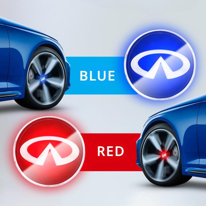 Suitable For Infiniti Magnetic Suspension Hub Caps & LED Suspension Luminous Wheel Hub Lights - Greetlamp