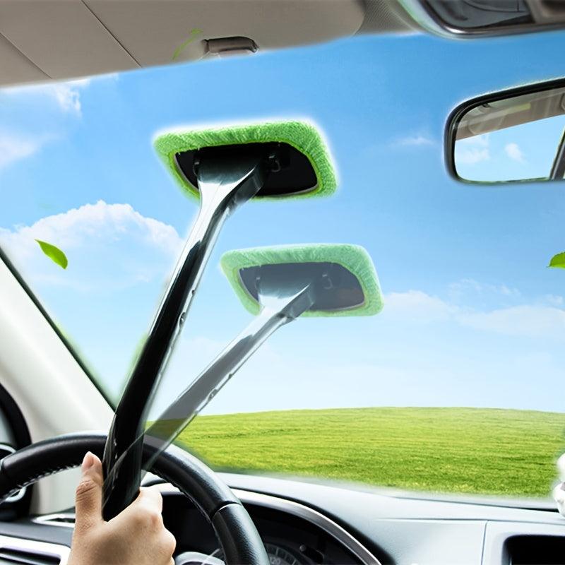 Window Cleaning Brush Kit Windshield Cleaning Tool - Greetlamp