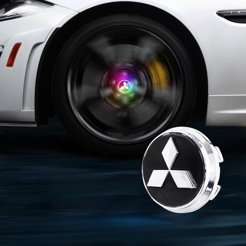 Suitable For Mitsubishi Magnetic Suspension Hub Caps & LED Suspension Luminous Wheel Hub Lights - Greetlamp