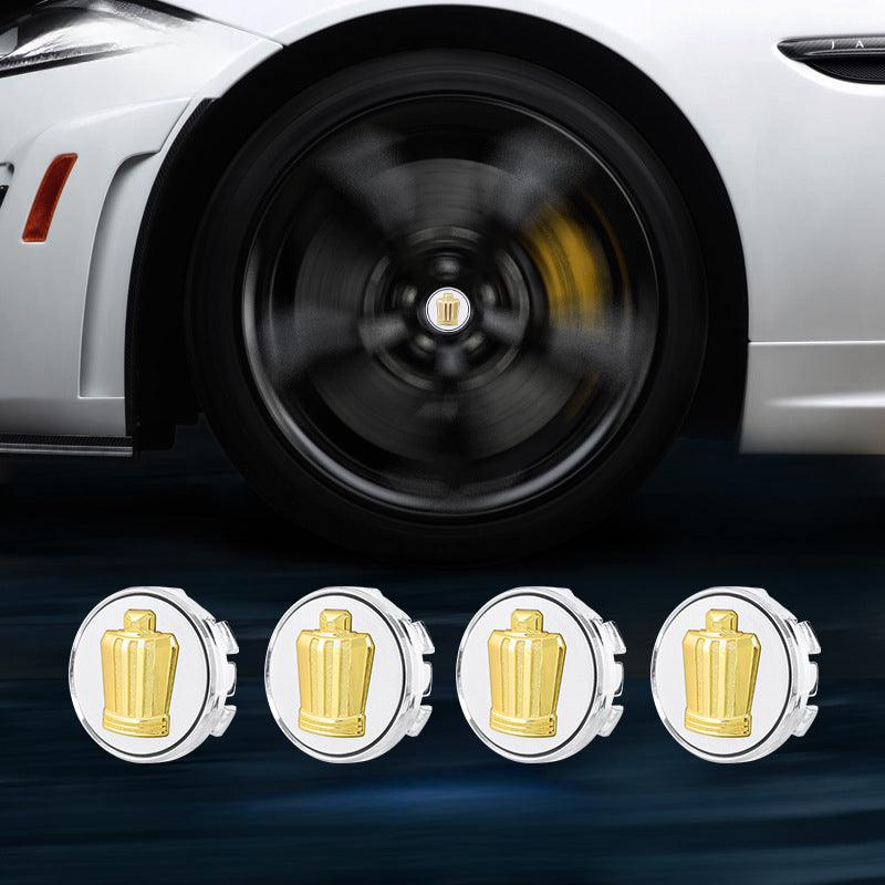 Suitable For Toyota & Crown Magnetic Suspension Hub Caps & LED Suspension Luminous Wheel Hub Lights - Greetlamp
