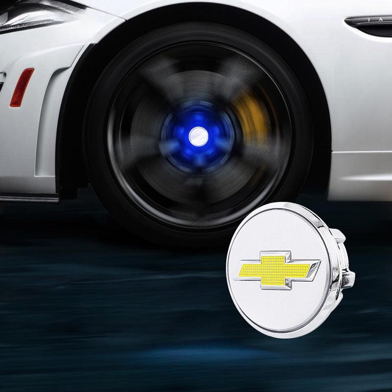 Suitable For Chevrolet Magnetic Suspension Hub Caps & LED Suspension Luminous Wheel Hub Lights - Greetlamp