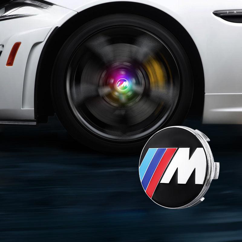 Suitable For BMW Magnetic Suspension Hub Caps & LED Suspension Luminous Wheel Hub Lights - Greetlamp