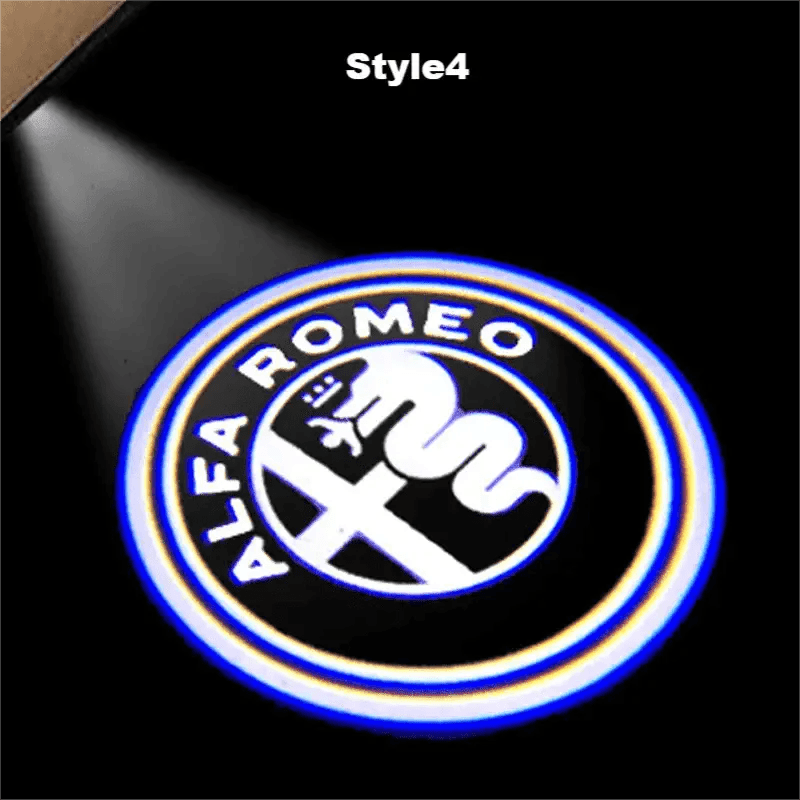 Alfa Romeo Compatible Car Door Welcome Lights - Greetlamp